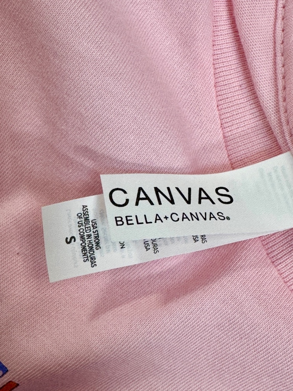 PINK CREW NECK T-SHIRT WITH "JESUS IS MY STRENGTH" GRAPHIC - NWOT - Picture 10 of 13